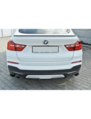 Diffuseur central Arrière BMW X4 M-PACK (sans une barre verticale) - Maxton