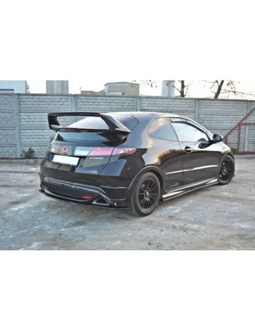 Diffuseur central Arrière HONDA CIVIC VIII TYPE S/R (sans barres verticales) - Maxton