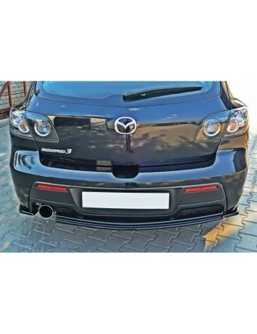Diffuseur central Arrière MAZDA 3 MPS MK1 PREFACE (sans barres verticales) - Maxton