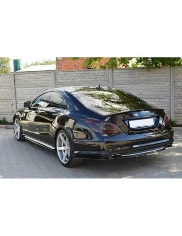 Diffuseur central Arrière MERCEDES CLS C218 (sans une barre verticale) AMG LINE - Maxton