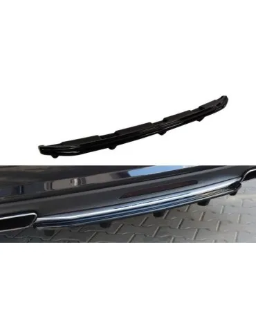 Diffuseur central Arrière MERCEDES CLS C218 (avec une barre verticale) AMG LINE - Maxton