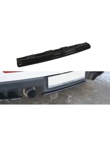 Diffuseur central Arrière MITSUBISHI LANCER EVO X (sans barres verticales) - Maxton