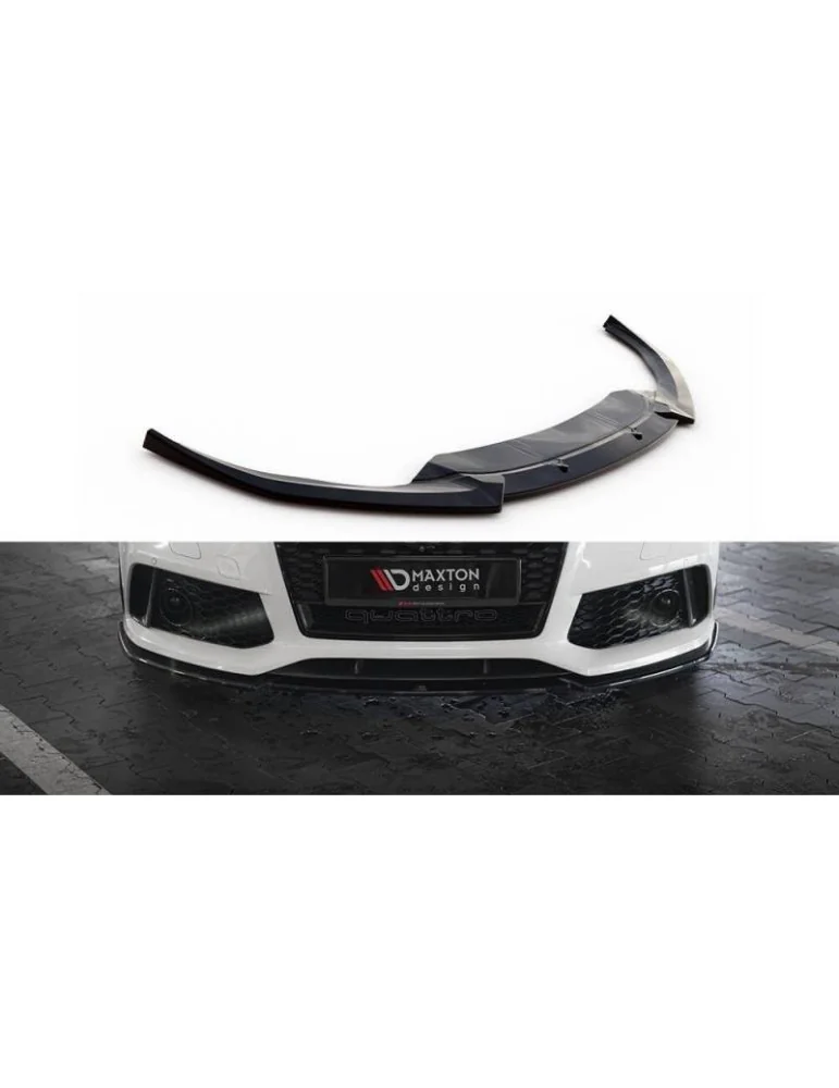 Lame de Pare-chocs Avant V.3 AUDI RS7 C7 Facelift - Maxton