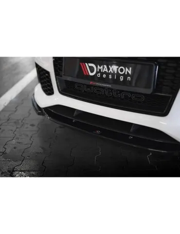 Lame de Pare-chocs Avant V.4 AUDI RS7 C7 Facelift - Maxton