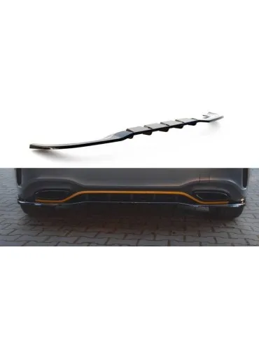 Diffuseur central Arrière (avec une barre verticale) MERCEDES-BENZ A Hatchback AMG Line W177 - Maxton