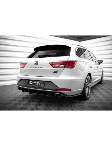 Lame de pare-chocs Latérales Arrière V.1 Boczne SEAT LEON CUPRA Sportstourer MK3 - Maxton