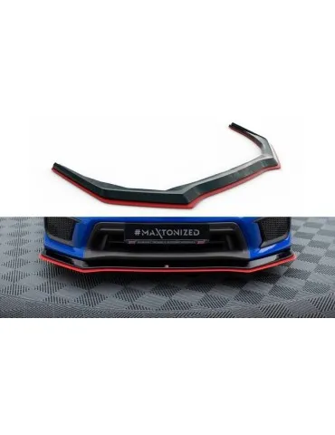 Lame de Pare-chocs Avant V.2 SUBARU WRX STI MK1 Facelift - Maxton