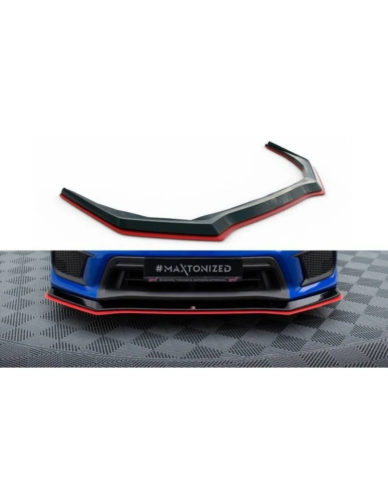 Lame de Pare-chocs Avant V.2 SUBARU WRX STI MK1 Facelift - Maxton
