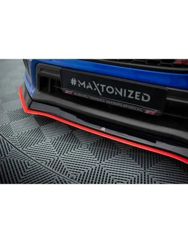 Lame de Pare-chocs Avant V.2 SUBARU WRX STI MK1 Facelift - Maxton