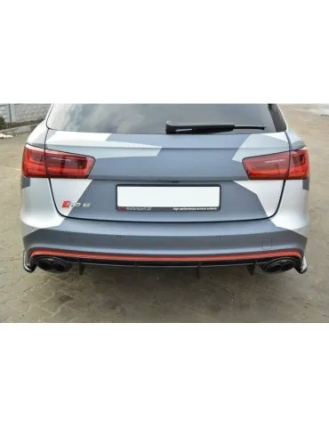 Lame de Pare-chocs Arrière AUDI RS6 C7 / C7 FL - Maxton