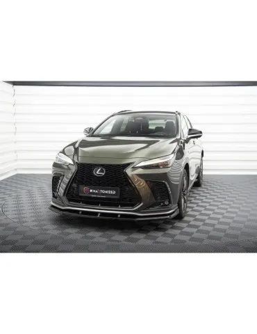 Lame de Pare-chocs Avant V.1 LEXUS NX F-sport MK2 - Maxton
