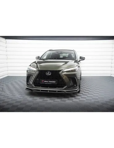 Lame de Pare-chocs Avant V.2 LEXUS NX F-sport MK2 - Maxton
