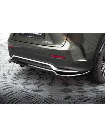 Diffuseur central Arrière (avec une barre verticale) LEXUS NX F-sport MK2 - Maxton