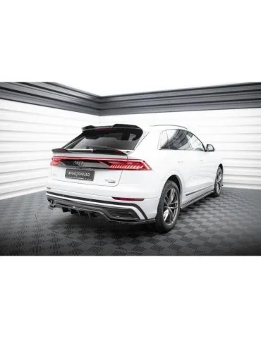 Diffuseur central Arrière (avec une barre verticale) AUDI Q8 S-LINE MK1 - Maxton