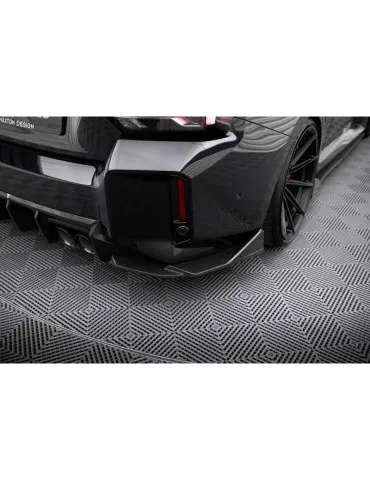 Lame de pare-chocs Latérales Arrière Fibre de carbone BMW M2 G87 - Maxton