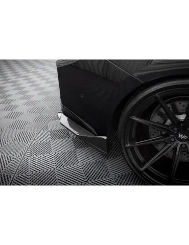 Lame de pare-chocs Latérales Arrière Fibre de carbone BMW M2 G87 - Maxton