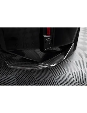 Lame de pare-chocs Latérales Arrière Fibre de carbone BMW M2 G87 - Maxton