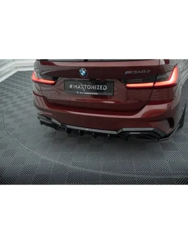 Diffuseur Arrière Complet BMW M340i G20 / G21 (Convient aux voitures avec barre d'attelage) - Maxton