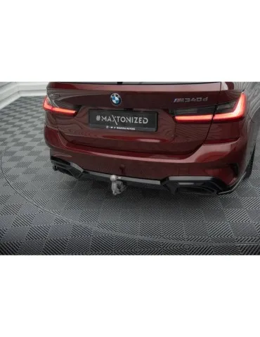 Diffuseur Arrière Complet BMW M340i G20 / G21 (Convient aux voitures avec barre d'attelage) - Maxton