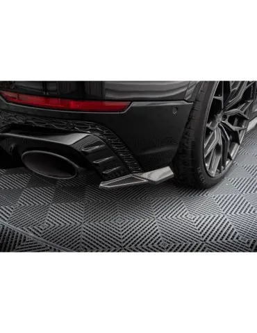 Lame de pare-chocs Latérales Arrière Fibre de carbone AUDI RSQ8 MK1 - Maxton