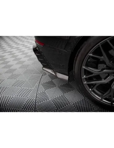 Lame de pare-chocs Latérales Arrière Fibre de carbone AUDI RSQ8 MK1 - Maxton