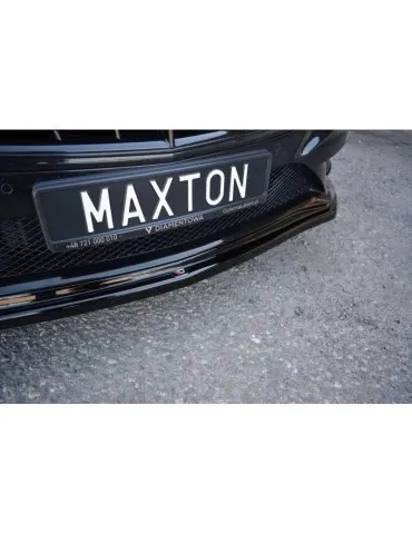 Lame de Pare-chocs Avant / Splitter V.1 MERCEDES-BENZ S-CLASS AMG-LINE W222 - Maxton