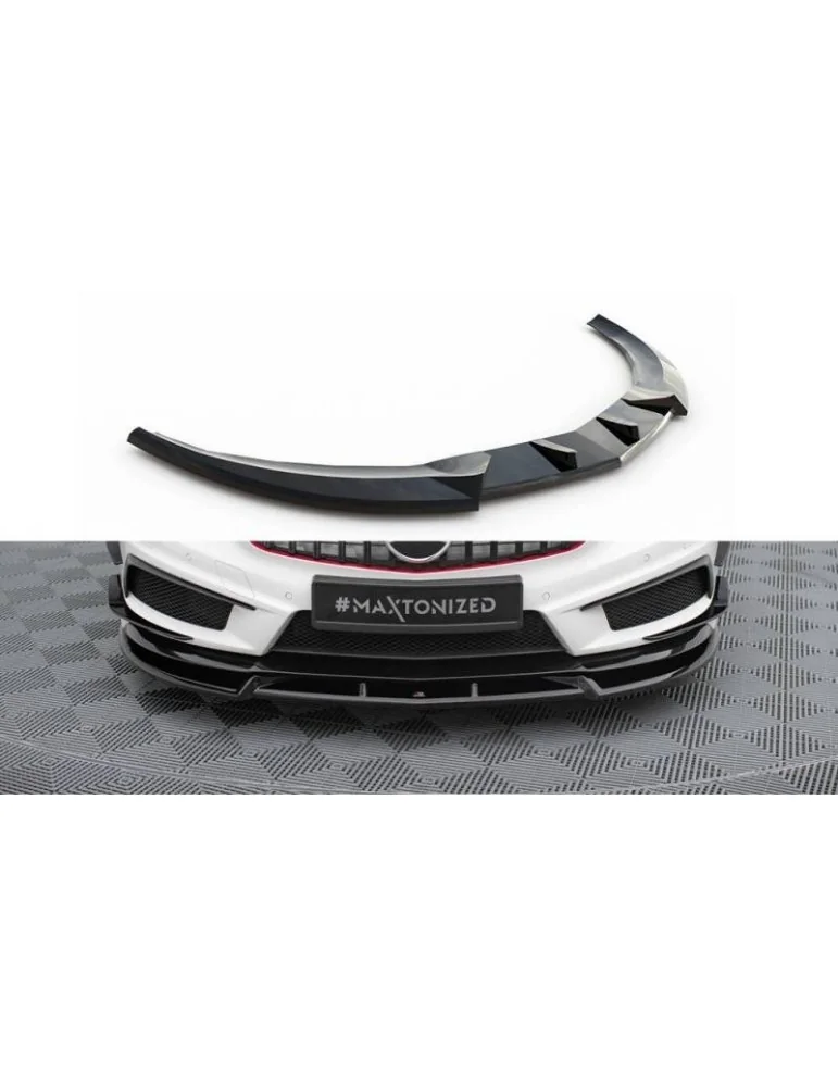 Lame de Pare-chocs Avant V.3 MERCEDES-BENZ A45 AMG W176 - Maxton