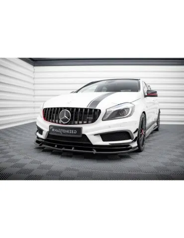 Lame de Pare-chocs Avant V.3 MERCEDES-BENZ A45 AMG W176 - Maxton