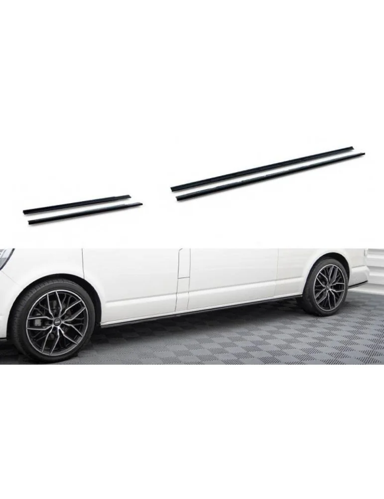 Extension / Rajout de Bas de caisse VOLKSWAGEN T6 Long Facelift - Maxton