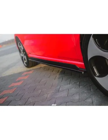 Set de Diffuseur de Bas de Caisse VOLKSWAGEN POLO MK5 GTI 6R Avant Facelift - Maxton