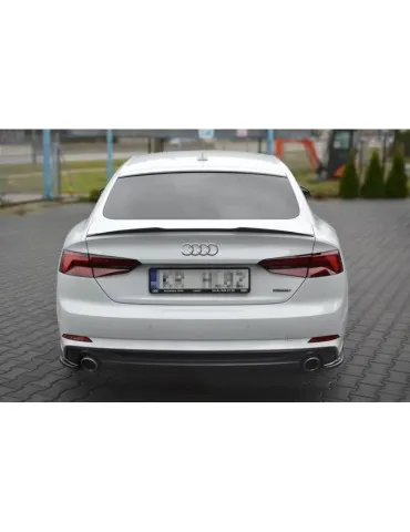 Lame de Pare-chocs Arrière AUDI A5 S-LINE F5 Sportback - Maxton