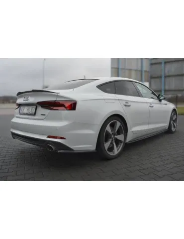 Lame de Pare-chocs Arrière AUDI A5 S-LINE F5 Sportback - Maxton