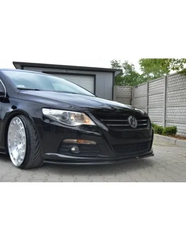 Lame de Pare-chocs Avant / Splitter V.2 VW PASSAT CC STANDARD - Maxton