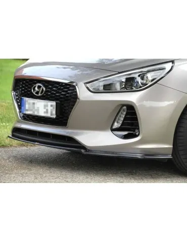 Lame de Pare-chocs Avant / Splitter V.1 HYUNDAI I30 MK3 HATCHBACK - Maxton