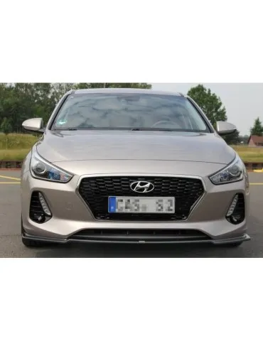 Lame de Pare-chocs Avant / Splitter V.1 HYUNDAI I30 MK3 HATCHBACK - Maxton