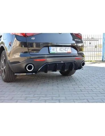 Lame / Diffuseur du Pare-chocs Arrière ALFA ROMEO STELVIO - Maxton