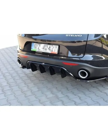 Lame / Diffuseur du Pare-chocs Arrière ALFA ROMEO STELVIO - Maxton