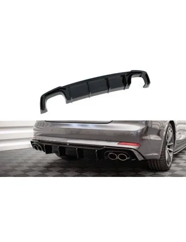 Lame / Diffuseur du Pare-chocs Arrière AUDI S5 F5 Coupe / Sportback - Maxton