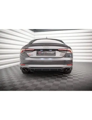 Lame / Diffuseur du Pare-chocs Arrière AUDI S5 F5 Coupe / Sportback - Maxton