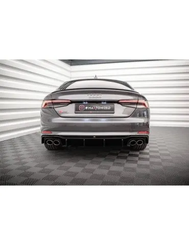 Lame / Diffuseur du Pare-chocs Arrière AUDI S5 F5 Coupe / Sportback - Maxton
