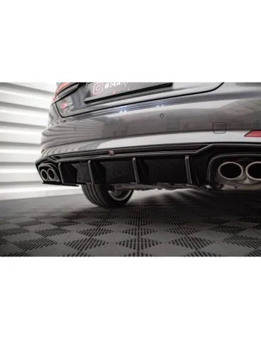 Lame / Diffuseur du Pare-chocs Arrière AUDI S5 F5 Coupe / Sportback - Maxton