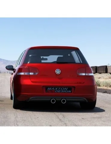 Lame / Diffuseur du Pare-chocs Arrière VW GOLF V R32  pour VW GOLF VI - Maxton