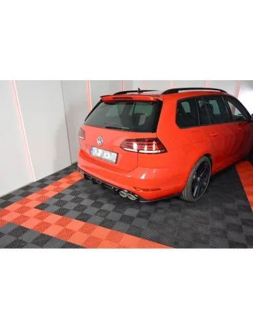 Lame / Diffuseur du Pare-chocs Arrière VW GOLF 7 R VARIANT Facelift - Maxton