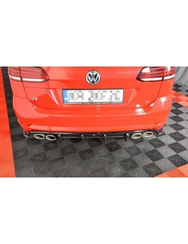 Lame / Diffuseur du Pare-chocs Arrière VW GOLF 7 R VARIANT Facelift - Maxton