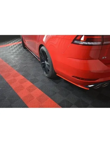 Lame de Pare-chocs Arrière V.2 VW GOLF 7 R VARIANT Facelift - Maxton