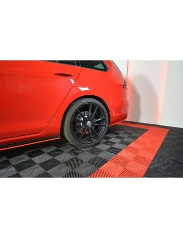 Lame de Pare-chocs Arrière V.2 VW GOLF 7 R VARIANT Facelift - Maxton