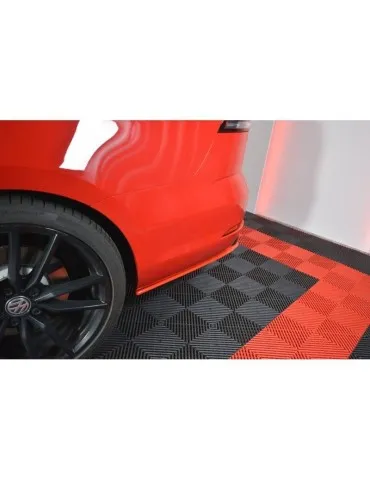 Lame de Pare-chocs Arrière V.2 VW GOLF 7 R VARIANT Facelift - Maxton