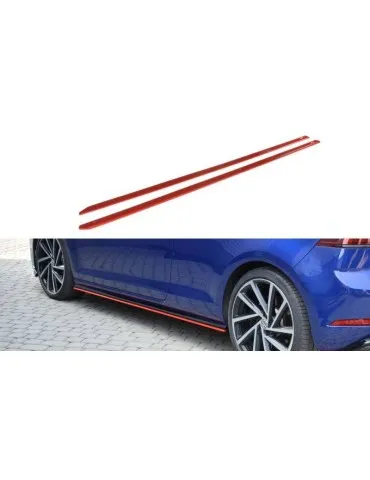 Extension / Rajout de Bas de caisse V.2 VW GOLF 7 R / R-Line Facelift - Maxton