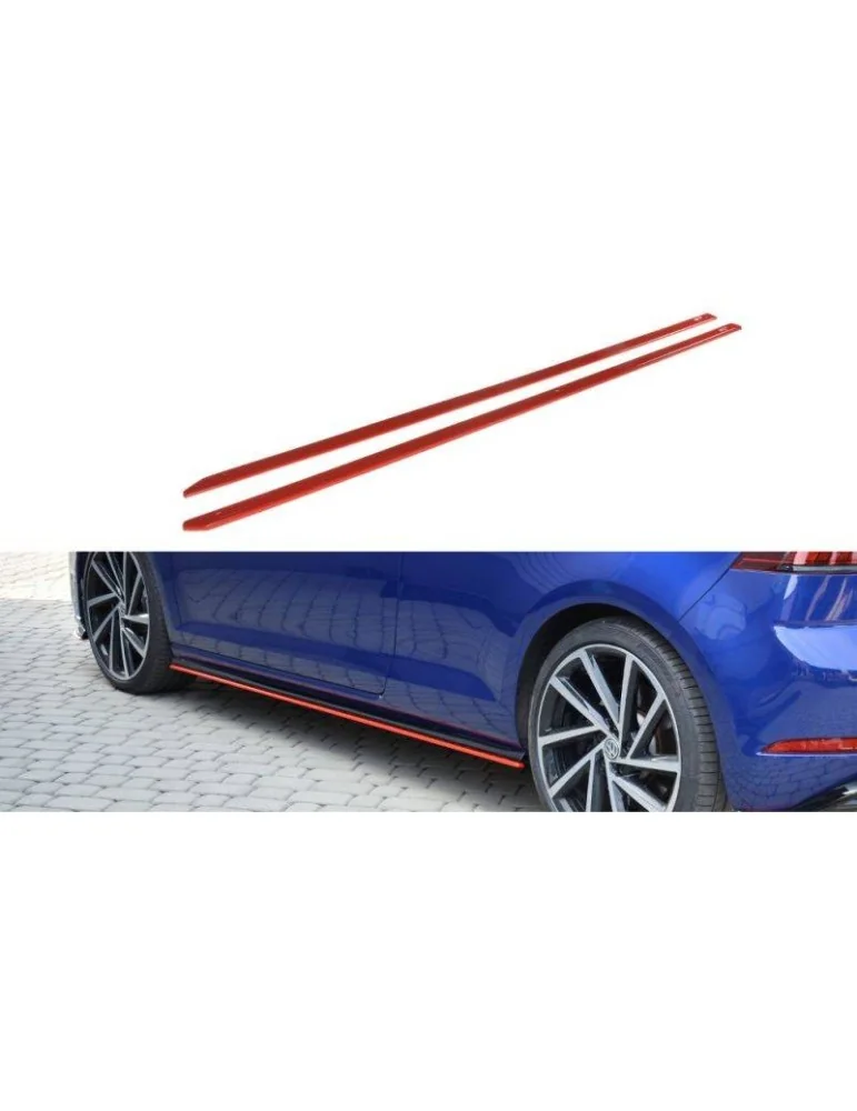 Extension / Rajout de Bas de caisse V.2 VW GOLF 7 R / R-Line Facelift - Maxton