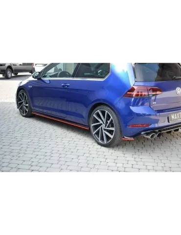 Extension / Rajout de Bas de caisse V.2 VW GOLF 7 R / R-Line Facelift - Maxton